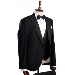 Costum mire negru ceremonie